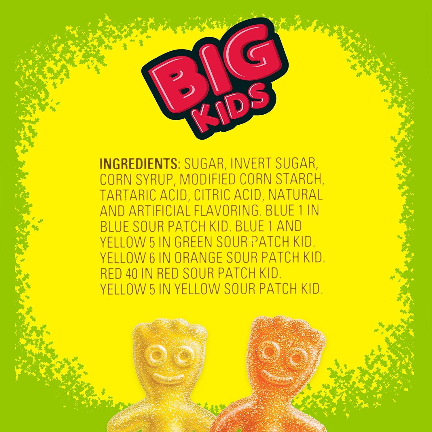 SOUR PATCH KIDS Big Individually Wrapped Soft & Chewy Candy, Christmas Candy Stocking Stuffers, 240 Count Box+ E-Book "Awesome Science Experiments For Kids"