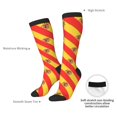 thumbnail image 5 of Flag Of Spain Knee High Socks for Women Long Leg Warmers Socks, 5 of 7