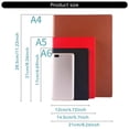 thumbnail image 5 of Giaone Hardcover Notebook 660 Pages Blank PU Journal Thickened Sketchbook, 5 of 14