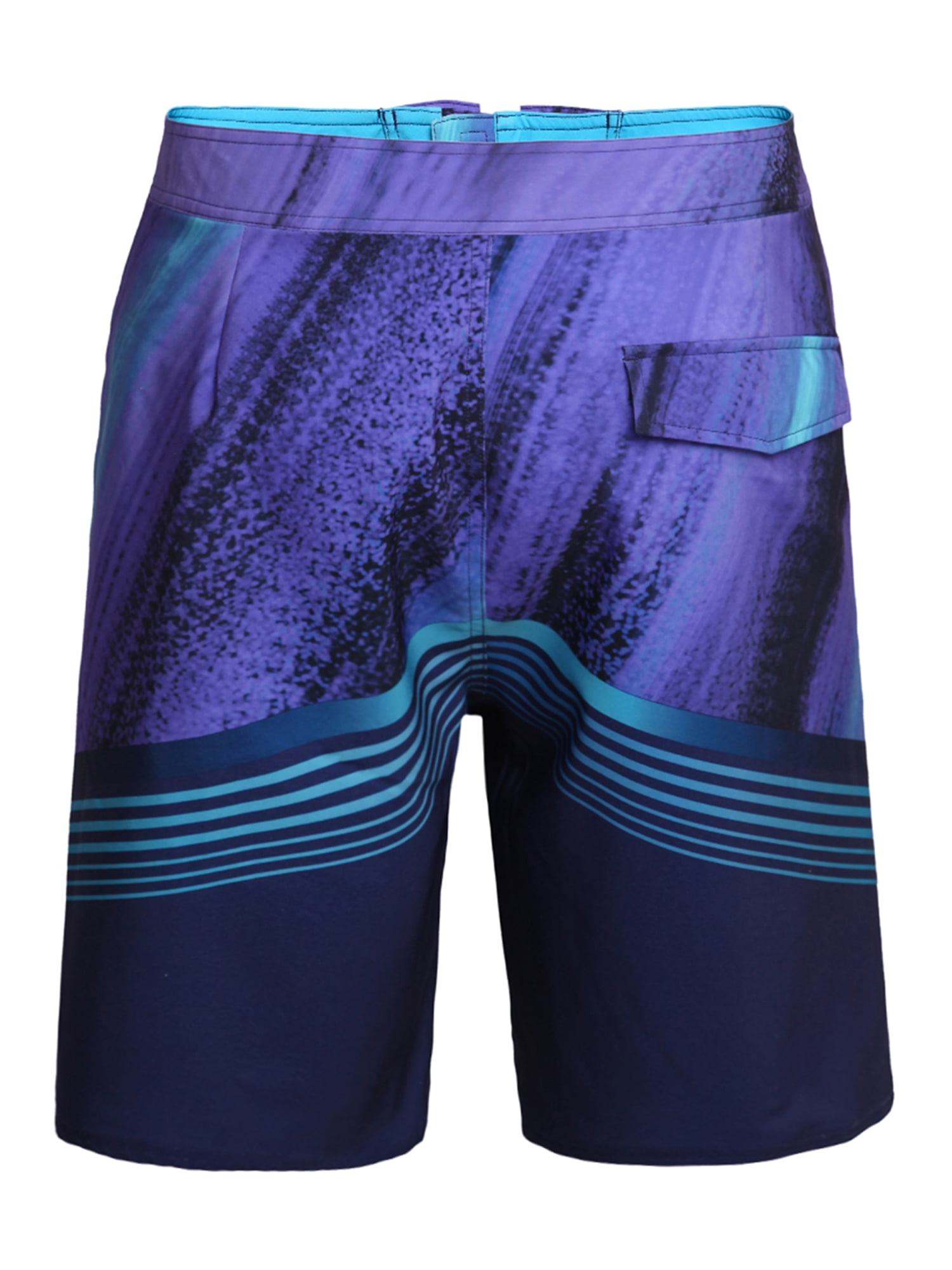 men's 4 way stretch swim trunks
