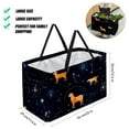 thumbnail image 2 of Constellation Collapsible Oxford Cloth Laundry Bag Grocery Bags Shopping Bag with Reusable Foldable Large Capacity, 2 of 7