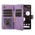 thumbnail image 3 of Funda De Piel Tipo Cartera Con Cierre De Cordón For Google, 3 of 7