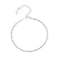 thumbnail image 5 of Tobillera para Mujer Yinane Pulsera de Tobillo Playa Elegante Cadena para Pies Plata, 5 of 8