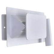 LED Sconce with Matte White Finish