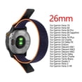 thumbnail image 1 of Correa de nailon para correa de reloj Garmin Fenix ​​7X/6X/5X Plus (26 mm, azul oscuro) Universal  Accesorios Electrónicos, 1 of 9