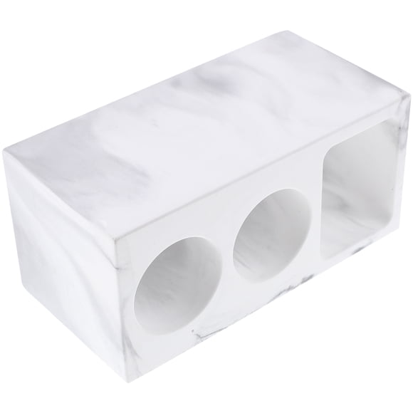 CRILSTYLEO Portacepillos De Con Compartimentos Y Material Absorbente Diatomita