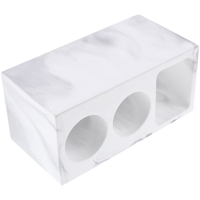 CRILSTYLEO Portacepillos De Con Compartimentos Y Material Absorbente Diatomita