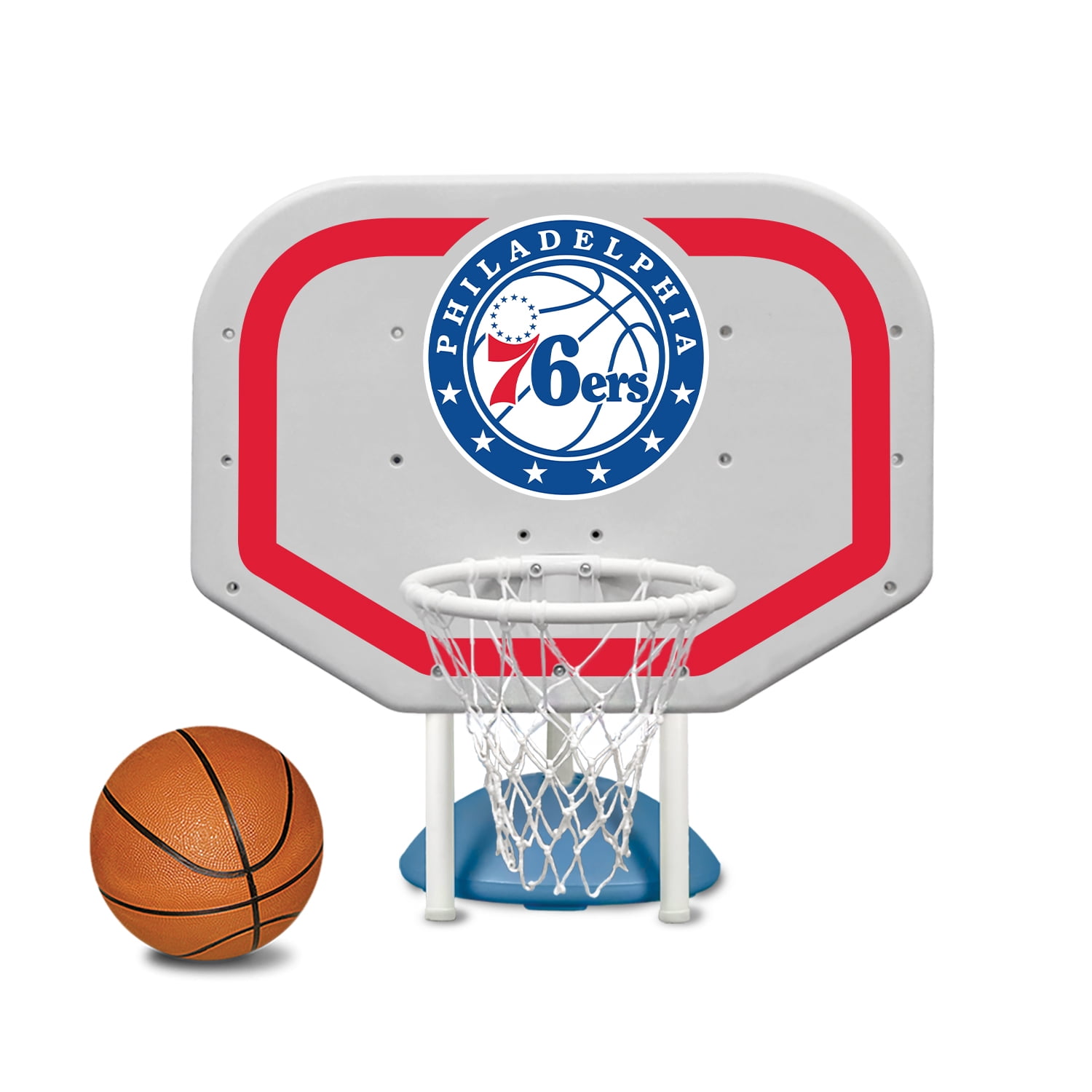Poolmaster Philadelphia 76Ers NBA Pro Rebounder-Style Poolside Basketball Game