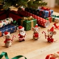 thumbnail image 4 of Kumdkd Handmade Felt Mouse Ornaments, Needle Felted Wool Santa Mice Figurines, Cute Christmas Animal Crafts for Tree Decor, Gift for Kids, Festive Holiday Party Decoration, 4 of 4