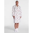 thumbnail image 2 of Joyspun Women's Plush Robe, Sizes S to 3X, 2 of 6