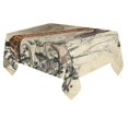 thumbnail image 1 of BSDHOME Funny, Happy Giraffe Cotton Linen Tablecloth 60x84 inches Tablecover Desk Table Cloth For Dining Room, Tea Table, Picnics, Parties, 1 of 5