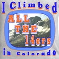 thumbnail image 3 of CafePress - I Climbed All The 14Ers In Co Long Sleeve T Shirt - Unisex Cotton Long Sleeve T-Shirt, 3 of 4