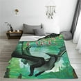 thumbnail image 5 of Dragon Wings Of Fire Fleece Blanket Super Soft Cozy Throw Blanket Fuzzy Comfy Flannel Blanket Warm Plush Blankets And Throws For Couch, Sofa, Bed 80"X60", 5 of 7