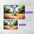 thumbnail image 5 of Happy Father's Day Siberian Husky Playing Basketball with Best Dad Jersey Horizontal Metal Aluminum Sign Husky Dog Lover Gifts Wall Art Home Decor - 13006, 5 of 5