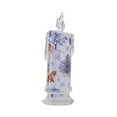 thumbnail image 1 of Vela electrónica navideña Luz navideño para ventana de mesa patrón de nieve Yuyangstore Vela electrónica, 1 of 8