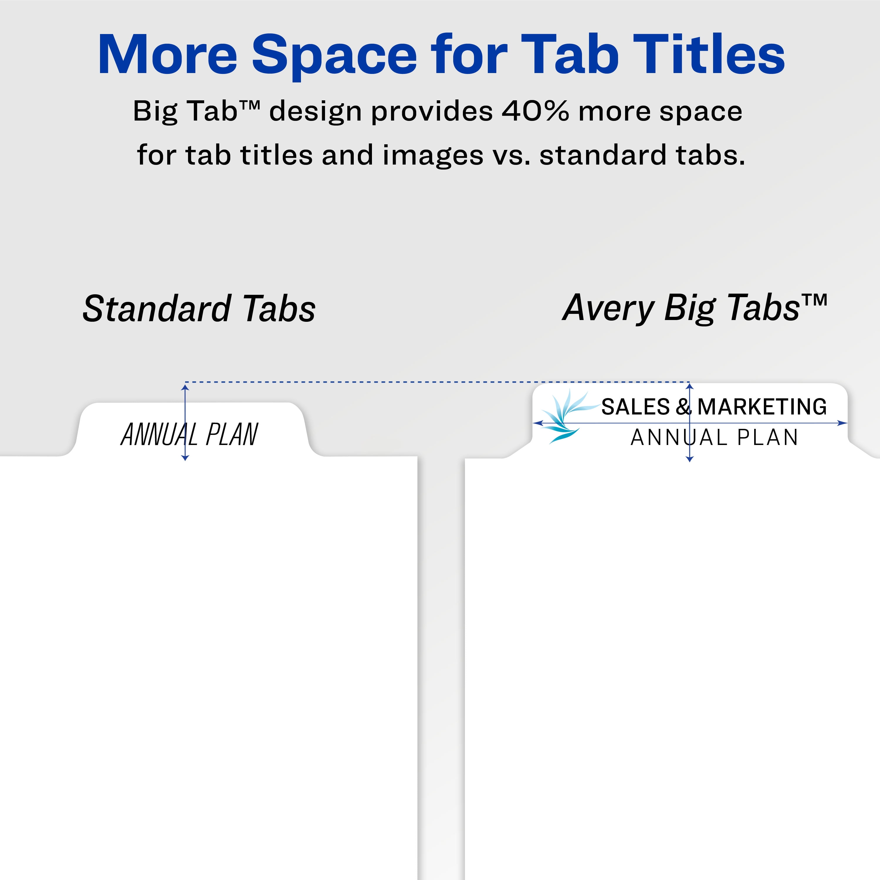 Index Dividers Avery Big Tab Dividers 5 Sets Index Maker Easy Apply Strip 5 Tab Dividers 11492 Print Apply Clear Label Legal Indexes