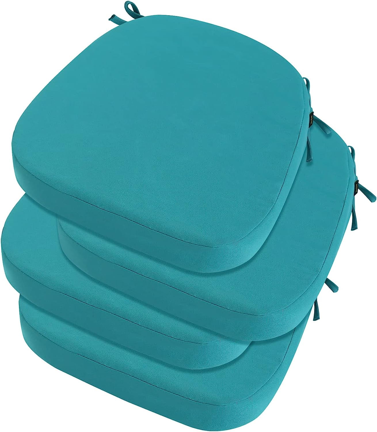 KUSONG Outdoor Chair Cushions Set of 4, Waterproof Patio Furniture
