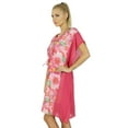thumbnail image 6 of Bimba Women Polyester Kaftan Beach Cover Up Short Floral Caftan, 6 of 8