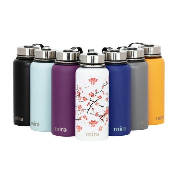 MIRA 32 Oz Stainless Steel Vacuum Insulated Wide Mouth Water Bottle
