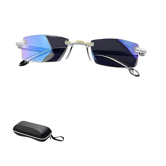 2026 New Clarity Blue Auto Focus Glasses Self Adjusting Women Clarity Auto Focus Glasses Men Intelligent Dual Focus Glasses