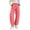 Red, variant on Ynynloco Wide Leg Pants for Women with Pockets High Waist Stretchy Gingham Checkered Pants Business Casual Trousers Trendy