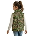 thumbnail image 3 of Pzuqiu Camo Hunting Boy Outerwear Vest Size 3 Fall Winter Clothes Soft Sleeveless Vest Zip Up for Boy Stand Collar Personalized Fall Outerwear Versatile for Everyday Wear, 3 of 7