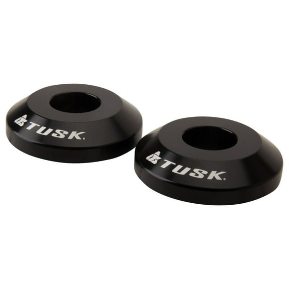 Tusk Rear Wheel Spacer Upgrade Kit Black For Yamaha YZ125 2002-2025