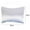 White, variant on EleaEleanor Satin Pillowcase for Hair and Skin, Queen Size (20x29 inches/ 20x26inches) Pillow Cases - Slip Cooling Satin Pillow Covers With Zipper
