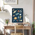 thumbnail image 3 of Cute Elephant Moon Balloon Canvas Print Wall Art， Perfect for Bedroom， Living Room， Nursery， Office， and Gallery Wall Decor, 3 of 8