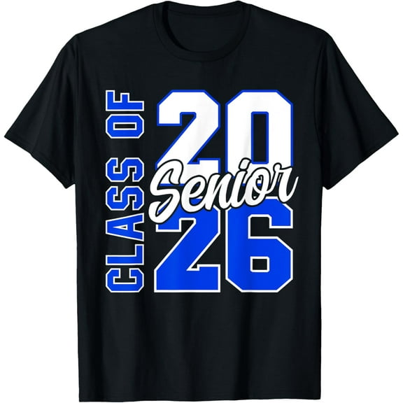 Premium model-Unisex-100% cotton-Senior 2026 Class of 2026 Seniors Graduation 2026 Senior 26 T-Shirt
