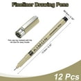 thumbnail image 2 of Fineliner Pens, 0.8mm Fine Points Drawing Pen for Sketching, Pack of 12, 2 of 6