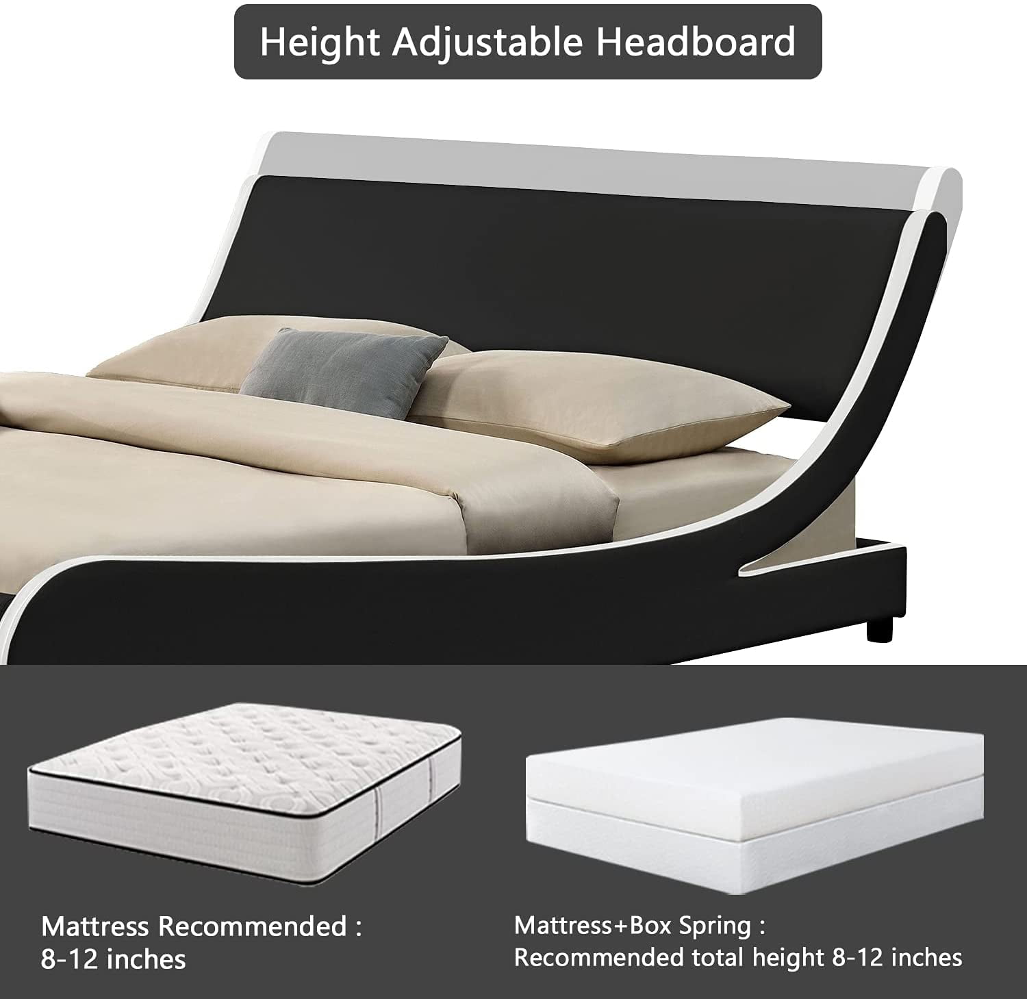 Brock low 2024 profile platform bed