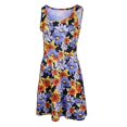 thumbnail image 4 of de con Estampado Floral Midi Skater Cóctel Damas Bohemio Floral METRO, 4 of 6