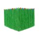 thumbnail image 3 of Falda de mesa de césped artificial Falda de mesa hawaiana Equipo ajustable Vajilla Verde, 3 of 6