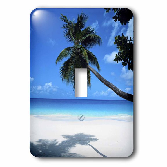 3dRose, Tropical Paradise Awaits, single toggle switch