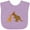 Lavender, variant on Inktastic Kangaroo Family Boys or Girls Baby Bib