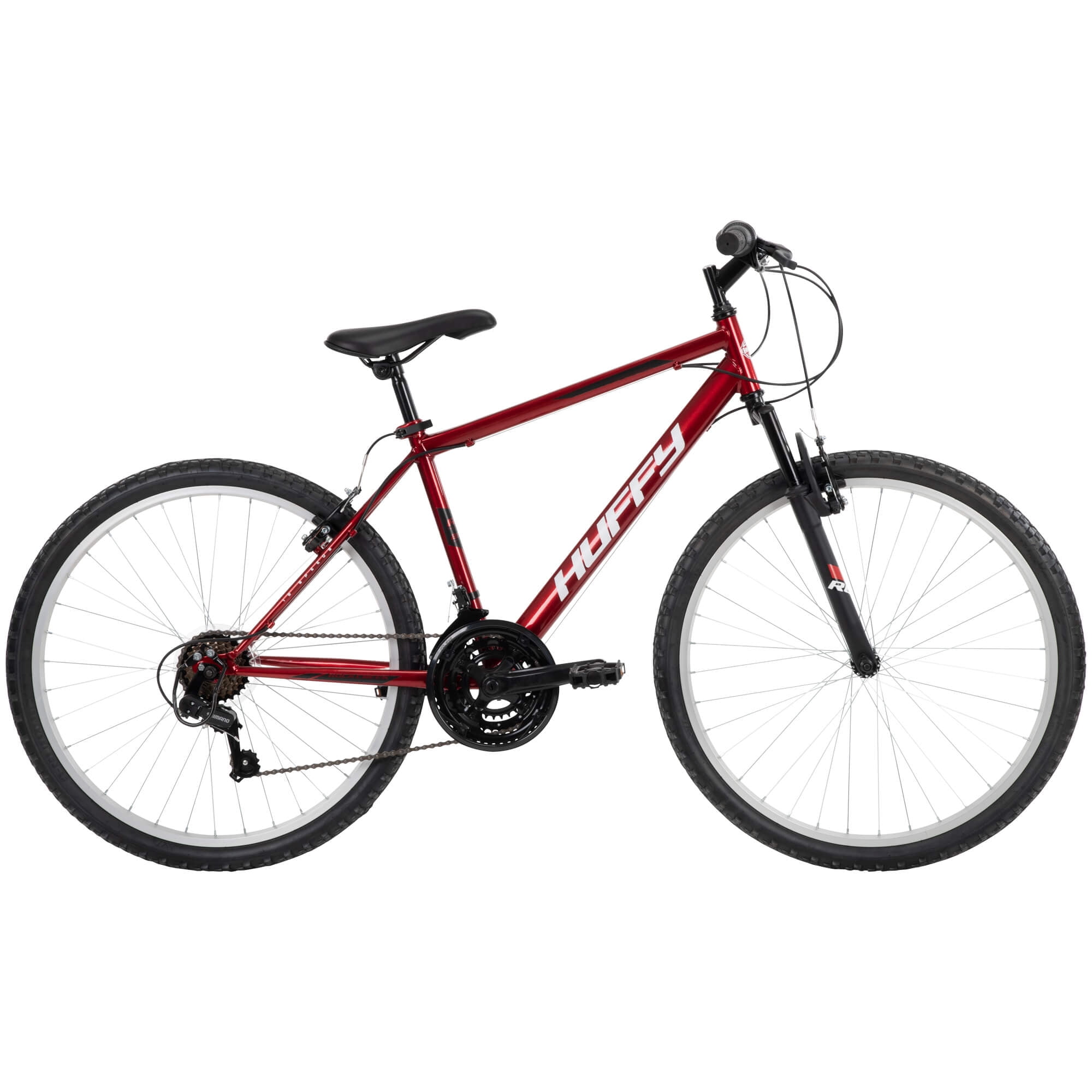 Huffy 26” Rock Creek Men's 18Speed Mountain Bike, Red