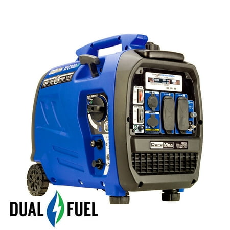 UPC: 0811640016371 | DuroMax XP2300iH 2 300 Watt Portable Dual Fuel Inverter Generator with CO Alert