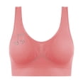 thumbnail image 6 of S-4X Womens Plus Size Sports Bras No Underwire Pullover Tshirts Bralettes Lightweight Full-Coverage Push Up Workout Underwear Bra, 6 of 6