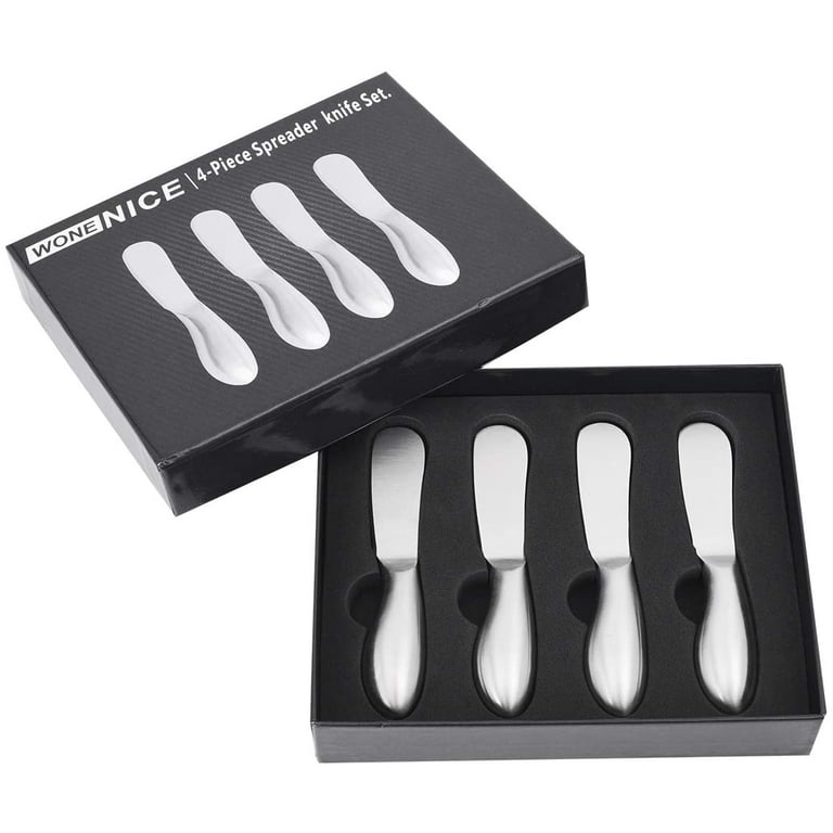 Set of 4 Chefs & Waiters Catering Handle Spreaders