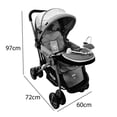 thumbnail image 5 of Carriola Angelin Baby Noni Tablero Musical Caqui, 5 of 5