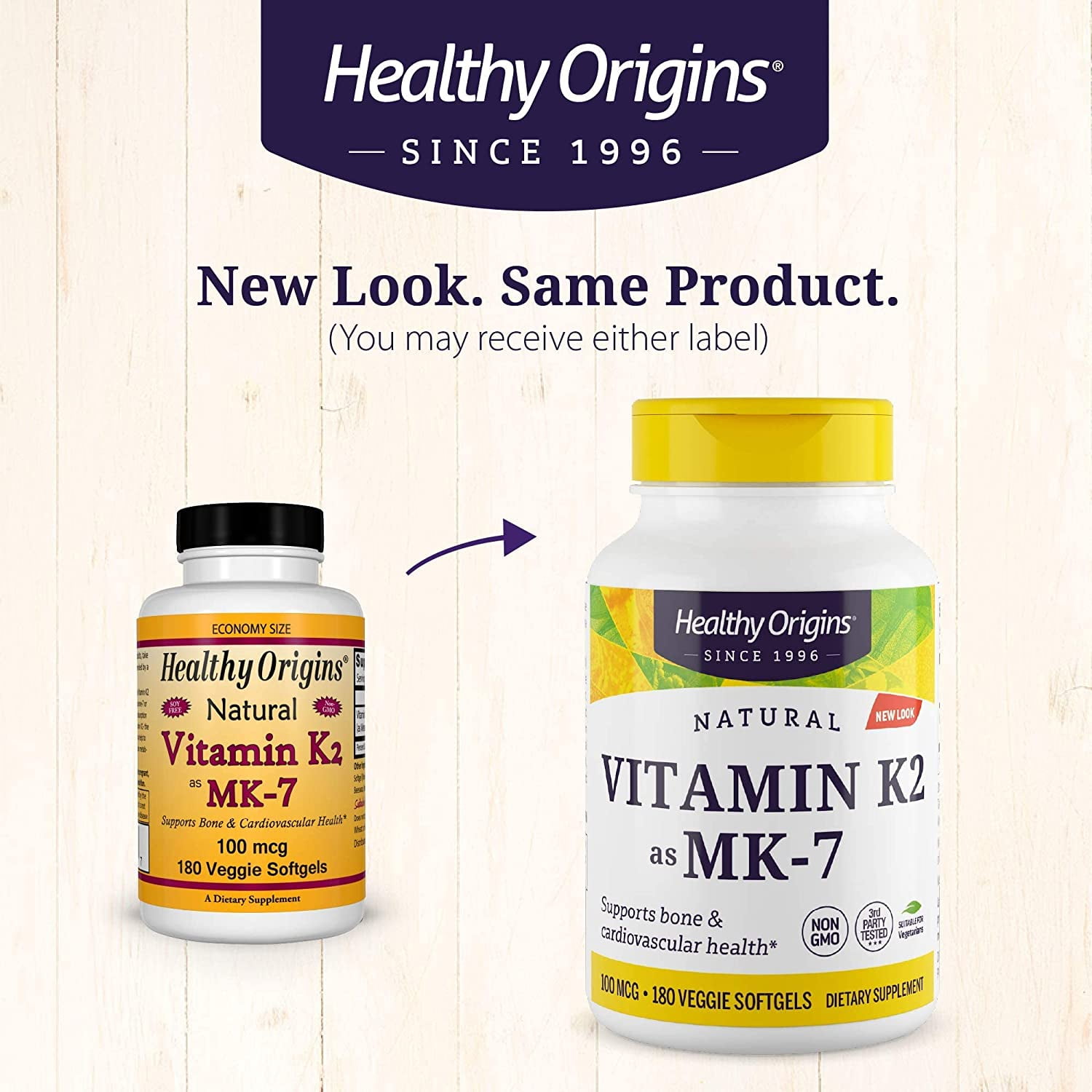 Healthy Origins Vitamina K2 MK-7 100 Mcg, 180 Capsule 603573274467 - Foto 8