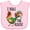 AD-Pink, variant on Inktastic Farmer I Rule the Roost Rooster Boys or Girls Baby Bib