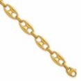 thumbnail image 2 of Auriga Fine Jewelry 14K Yellow Gold Polished 10mm Anchor Link 8.5 inch Bracelet for Women, 2 of 6