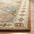 thumbnail image 4 of Safavieh Heritage Collection HG316A Handmade Traditional Oriental Beige Wool Square Area Rug (6' Square), 4 of 4