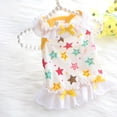 thumbnail image 3 of Walbest Dog Bowknot Cotton Dress Pet Princess Dress Dog Sundress Dog Princess Dress Puppy Summer Dress for Small Pets Dogs Puppy Cats, 3 of 7