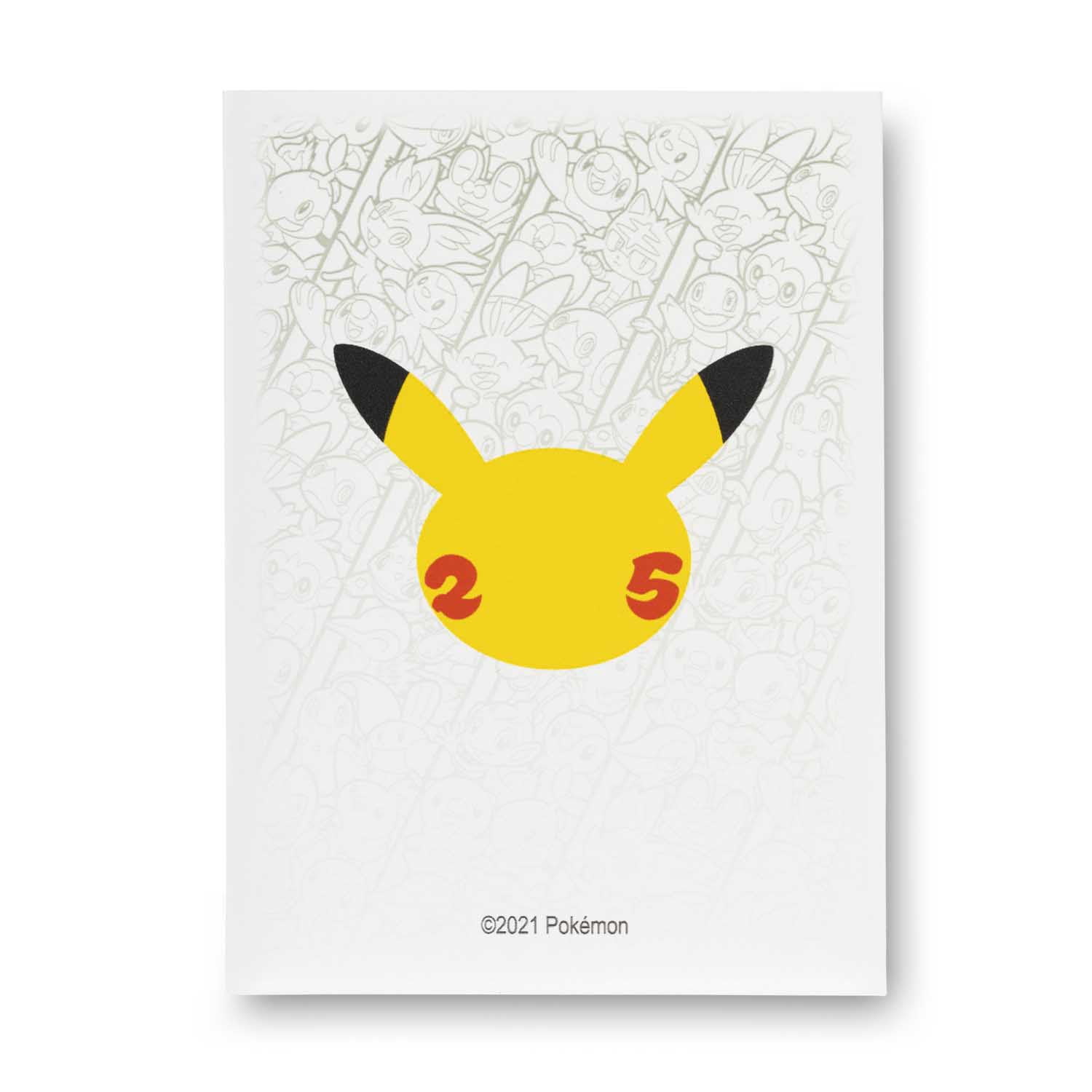 Card Supplies Pokemon Celebration (25th Anniversary) Card Sleeves (White,  65 Count) - Walmart.com