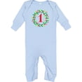 thumbnail image 2 of Inktastic Christmas First Birthday One Year Old Baby Romper Coveralls, 2 of 4