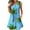 a_Sky Blue Midi Beach Dresses, variant on Women's Midi Beach Dresses Floral Print Sundress Button Dowm V Neck Tank Dress Casual Pleated Loose Flowy Swing Smocked Sleeveless Bodice Dresses Fashion Sky Blue L