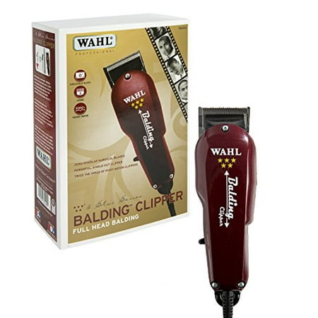 Wahl Professional 5-Star Balding Clipper #8110 – Great for Barbers and Stylists – Cuts Surgically Close for Full Head Balding – Twice the Speed of Pivot Motor Clippers – Accessories (Best Balding Clippers Reviews)